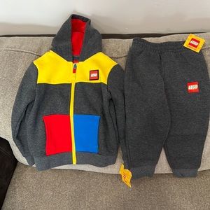 Brand New Toddler boy Lego Sweatsuit